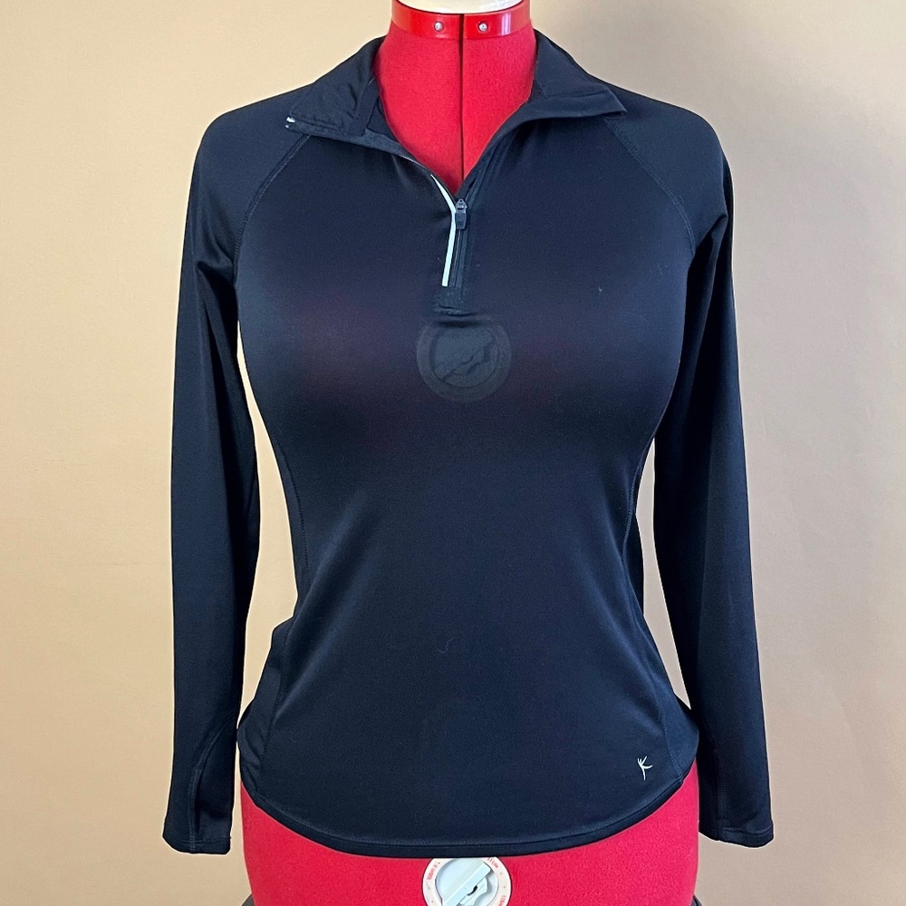 🖤 Danskin Now Black Semi-Fitted Top (XS/XCH) – Comfy & Stylish 🖤